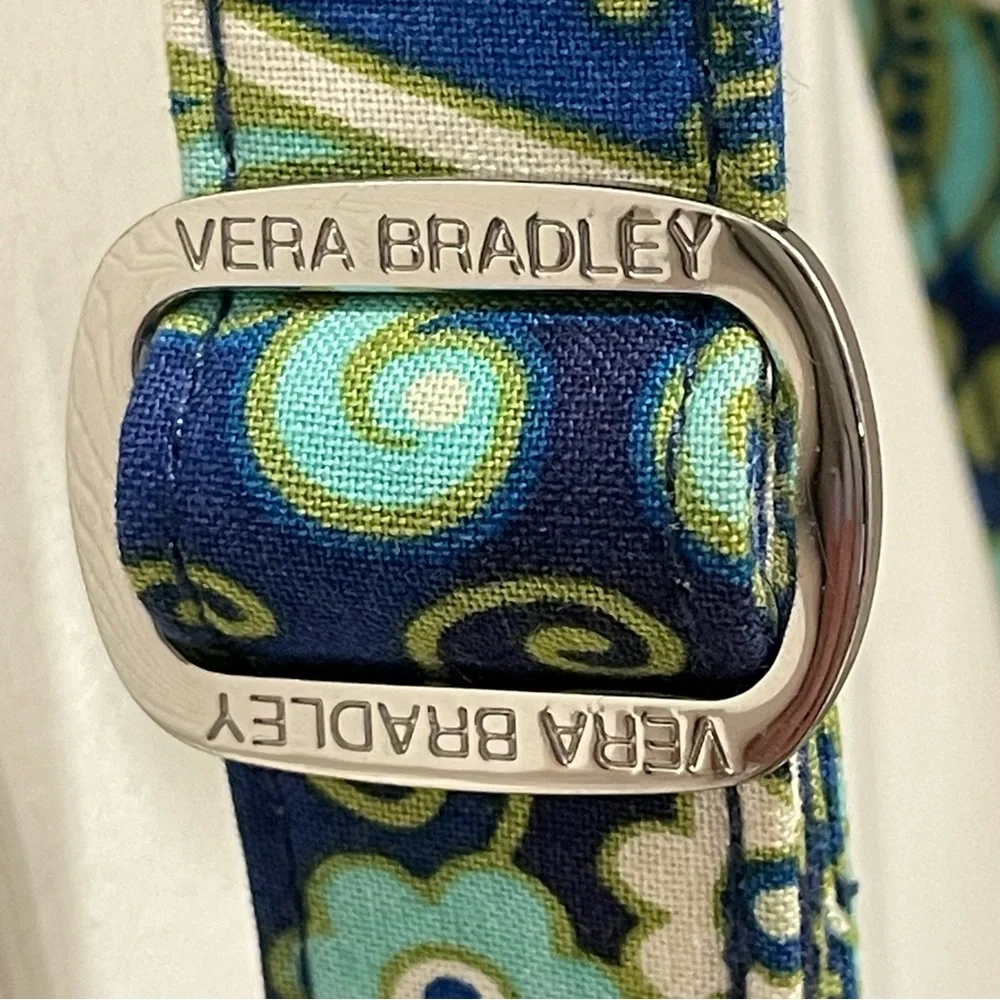 Vera Bradley Rhythm & Blues Crossbody Multicolour Paisley Shoulder Bag - Picture 5 of 16